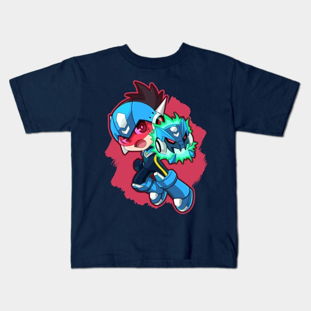 Omega Rockman Kids T-Shirt by WarGreymonZero